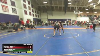 165 lbs Cons. Round 2 - Joshua Grant, Keiser University vs Tommy Wentz, Concordia (Neb.)