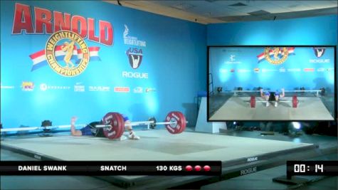 Daniel Swank Snatch 130 kgs 3