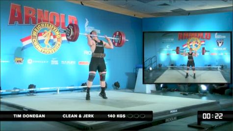 Tim Donegan CJ 1 140 kgs