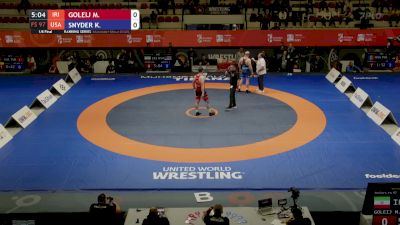 97 kg Rd 16 - Kyle Snyder, USA vs Mojtaba Goleij, IRI