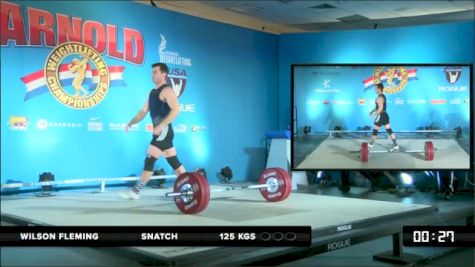 Wilson Fleming Snatch 125 kgs