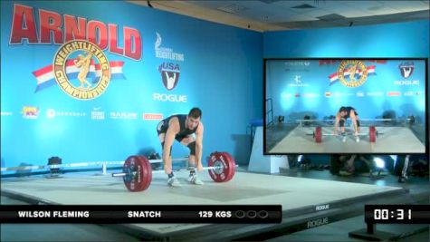 Wilson fleming Snatch 129 kgs