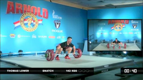 Thomas Lower Snatch 142 kgs 2