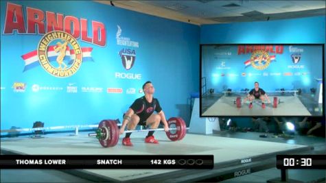 Thomas Lower Snatch 142 kgs
