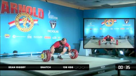 Sean Rigsby Snatch 138 kgs 2