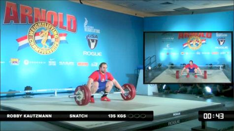 Robby Kautzmann Snatch 135 kgs