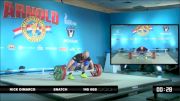 Nick Dimarco Snatch 145 kgs