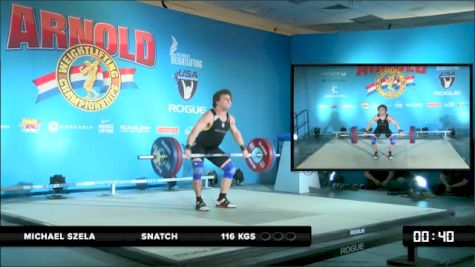 Michael Szela Snatch 116 kgs