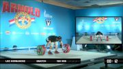 Leo Hernandez Snatch 150 kgs