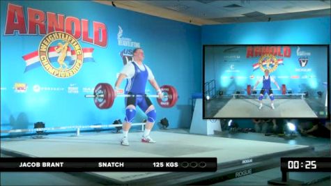 Jacob Brant Snatch 126 kgs