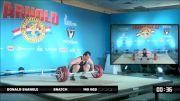 Donny Shankle Snatch 140 kgs