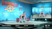 Donny Shankle Snatch 1 130 kgs