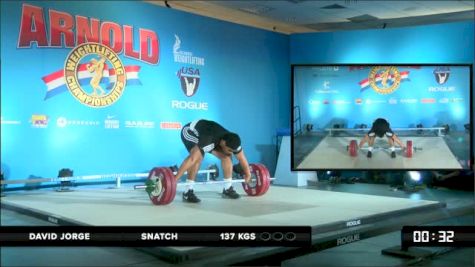 David Jorge Snatch 137 kgs 2
