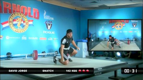 David Jordge Snatch 142 kgs
