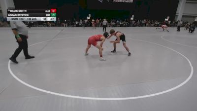 138 lbs Cons. Rd Of 16 - Davis Smith, Alabama vs Logan Steffen, RT Elite Wrestling