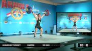 Sheldon Stuckart Snatch 123 kgs