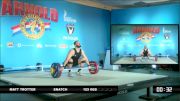 Matt Trotter Snatch 123 kgs