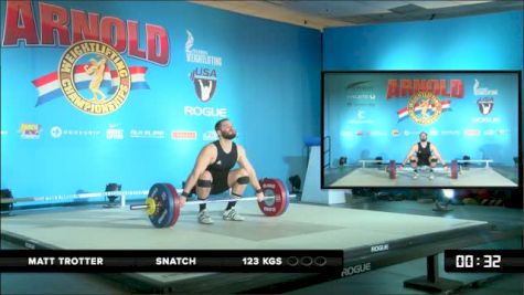 Matt Trotter Snatch 123 kgs