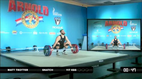 Matt Trotter Snatch 117 kgs