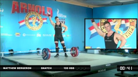 Matt Bergeron Snatch 120 kgs 3