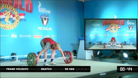 Frank Volrath Snatch 95 kgs