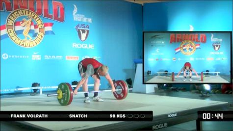 Frank Volrath Santch 98 kgs