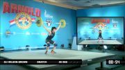Eli Wilson-Brown Snatch 55 kgs