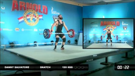 Danny Salvatore Snatch 120 kgs