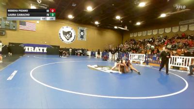 145 lbs Cons. Round 2 - Laura Camacho, Paso Robles vs Rebeka Pizano, North Bakersfield