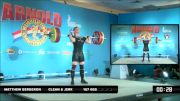 Matt Bergeron CJ 157 kgs 2