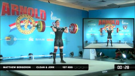 Matt Bergeron CJ 157 kgs 2