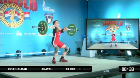 Kyle Holman CJ 52 kgs