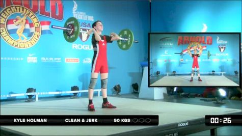 Kyle Holman CJ 50 kgs