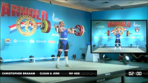 Christopher Branam CJ 161 kgs