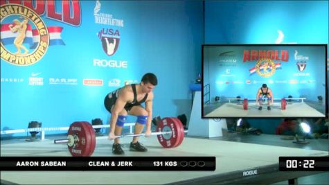 Aaron Sabean CJ 131 kgs