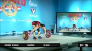 Crysta Cirillo Snatch 78 kgs Ohio Record For 69 kg Weight Class