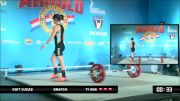 Cait Lucas Snatch 71 kgs 2