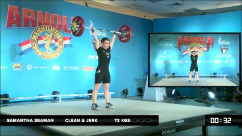 Samantha Seaman CJ 73 kgs