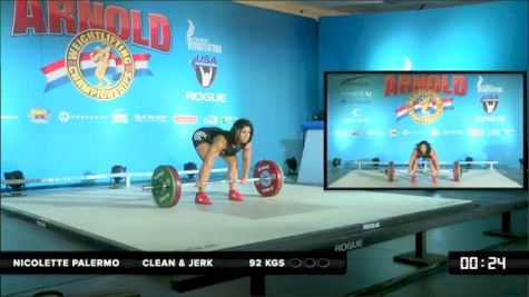 Nicolette Palermo CJ 92 kgs