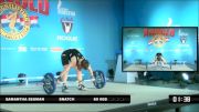 Samantha Seaman Snatch 60 kgs