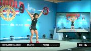 Nicolette Palermo Snatch 72 kgs 2