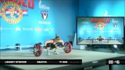 Lindsey Stroker Snatch 71 kgs