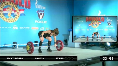 Jacky Bigger Snatch 73 kgs