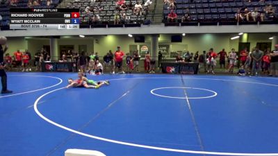 74 lbs Cons. Rd Of 16 - Richard Hoover, Pennsylvania vs Wyatt McClain, Demolition Wrestling Club