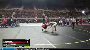 D3-150 lbs 3rd Place Match - Asher King, Bradshaw Mountain vs Noah Mittendorf, Poston Butte