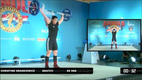 Christine Drankiewicz Snatch 65 kgs