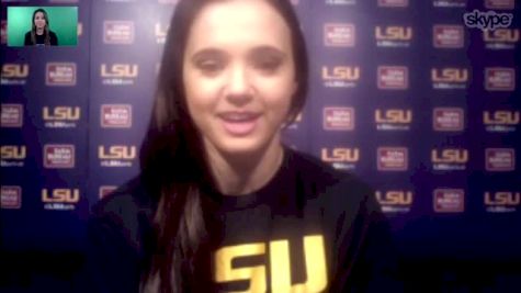 LSU's Ashleigh Gnat On Friday's Meet