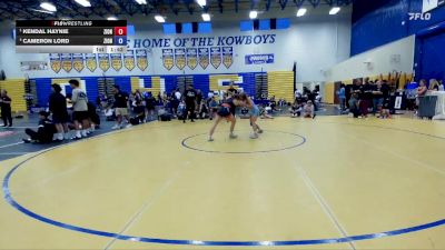 118 lbs Semifinal - Kendal Haynie, SOT / DOZ vs Cameron Lord, Florida Phoenix