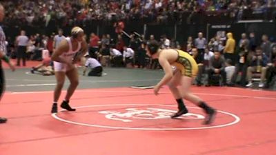 195lbs Semi-finals Isaiah Margheim (Lorain) vs. Jared Campbell (St Edward)