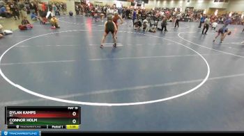 152 lbs Champ. Round 3 - Connor Holm, OH vs Dylan Kamps, MT